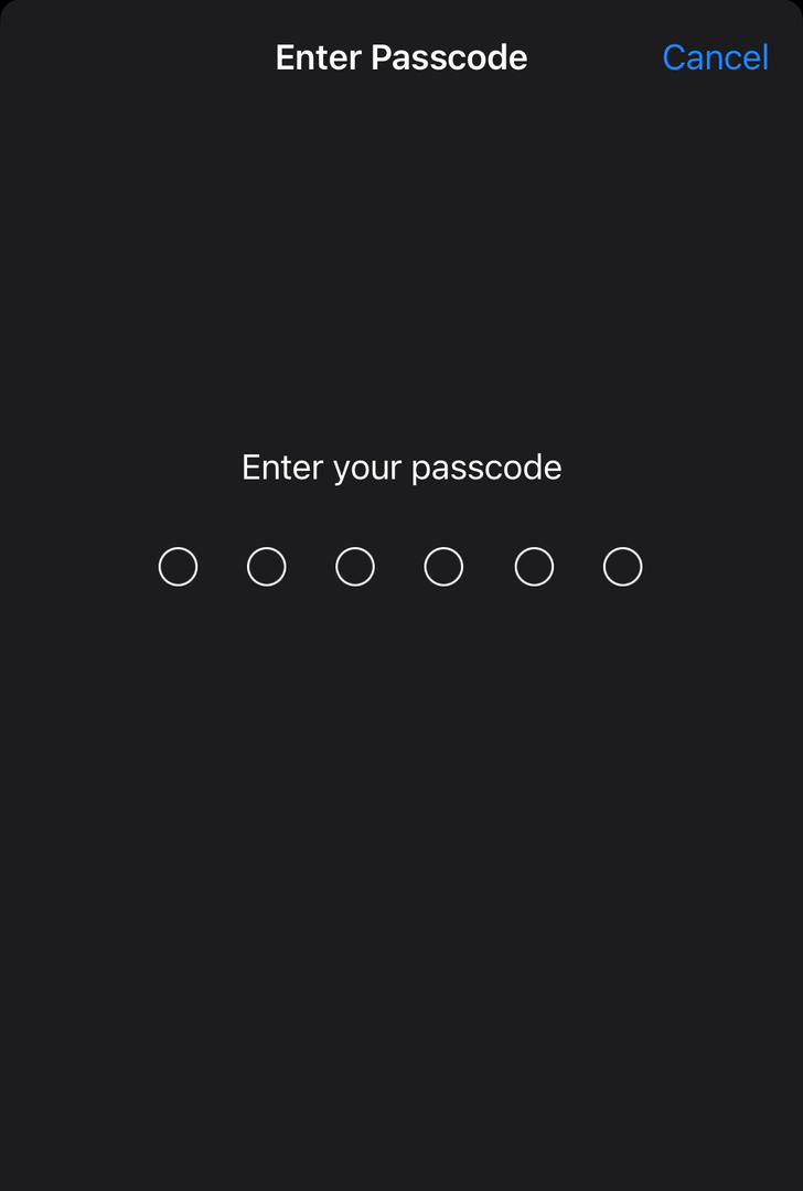 iOS trust certificate