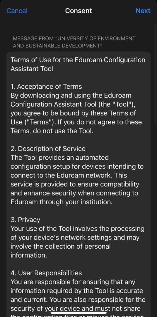 iOS trust certificate