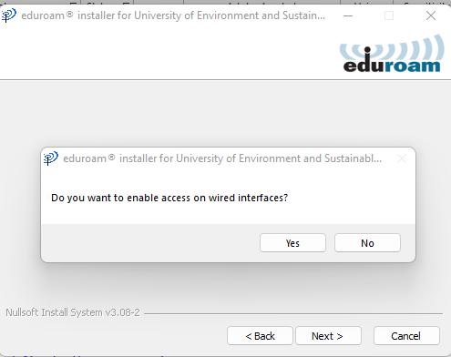Windows accept certificate